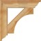 Ekena Millwork Westlake Traditional Rough Sawn Bracket, Western Red Cedar, 4"W x 22"D x 22"H BKT04X22X22WTL01RWR - alternate 4